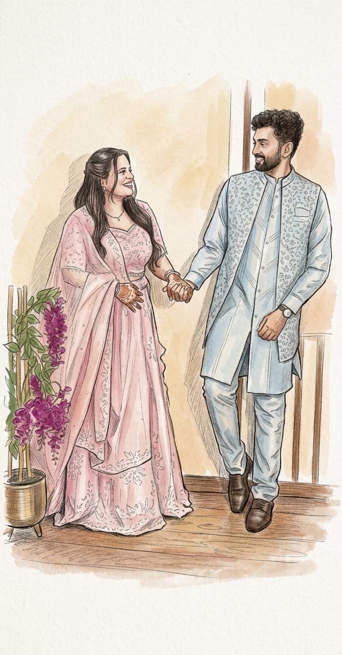 Jay and Khushboo